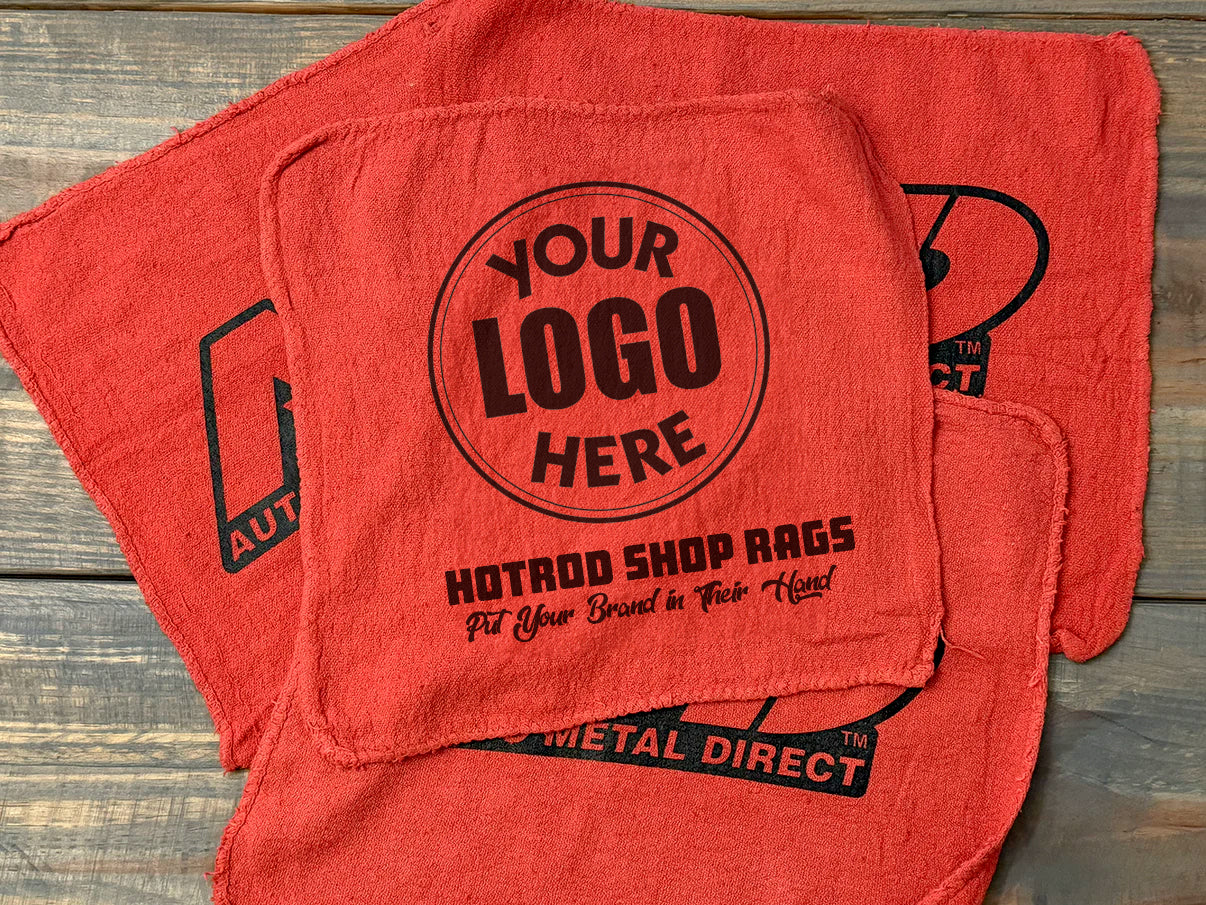 Custom Branded Shop Rags